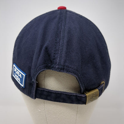 CR Costa Rica Slideback Hat Multi One Size Adjustable Colorblock Morpho
