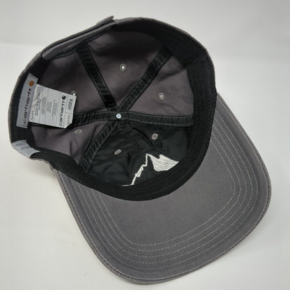 Idaho Holdings Strapback Hat Gray One Size Solid Adjustable Carhartt