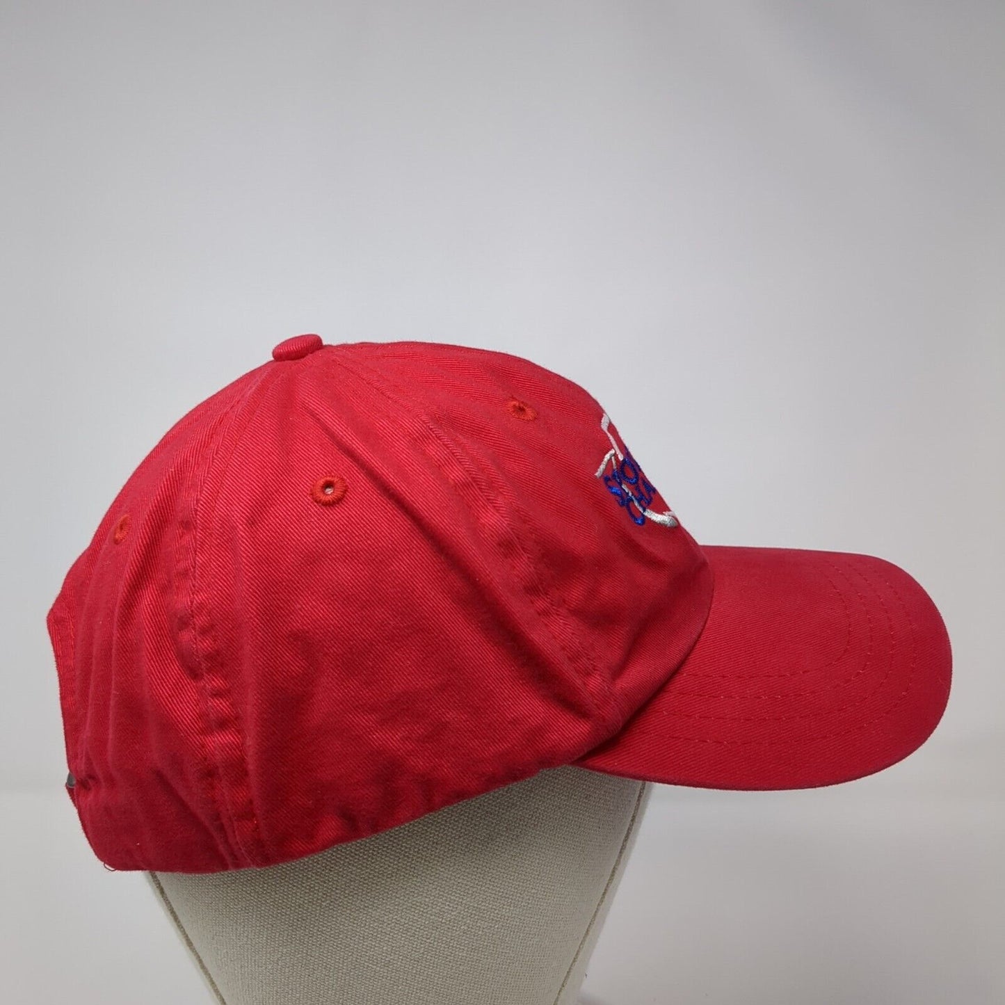 Sports Trivia Championship Budweiser Slideback Hat Red One Size 6 Panel