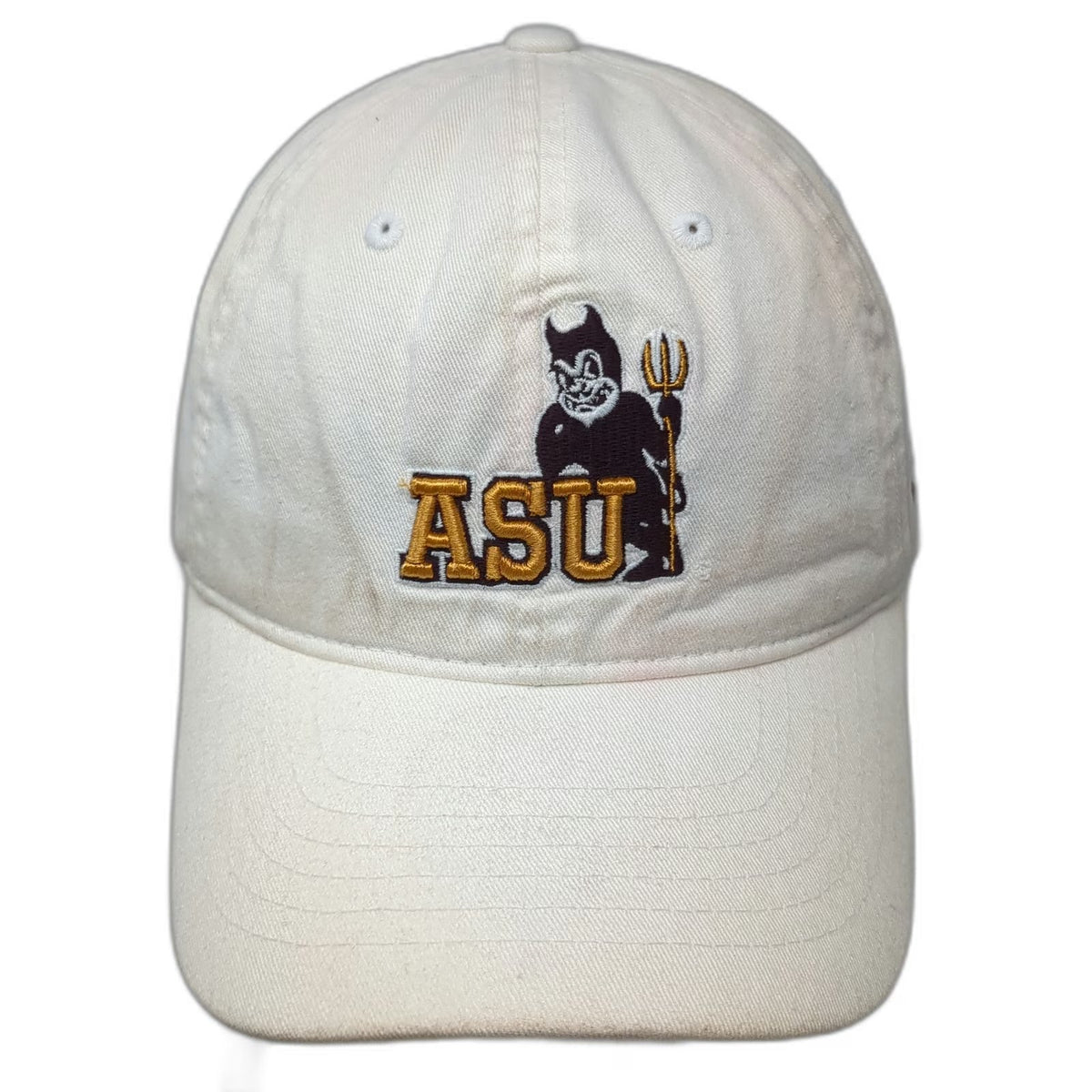 Arizona State Sun Devils NCAA Zephyr Cap White One Size Slideback Sparky Hat