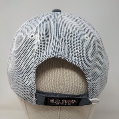 U.S. Open 2019 Pebble Beach Strapback Hat Gray Classic Cut Embroidered