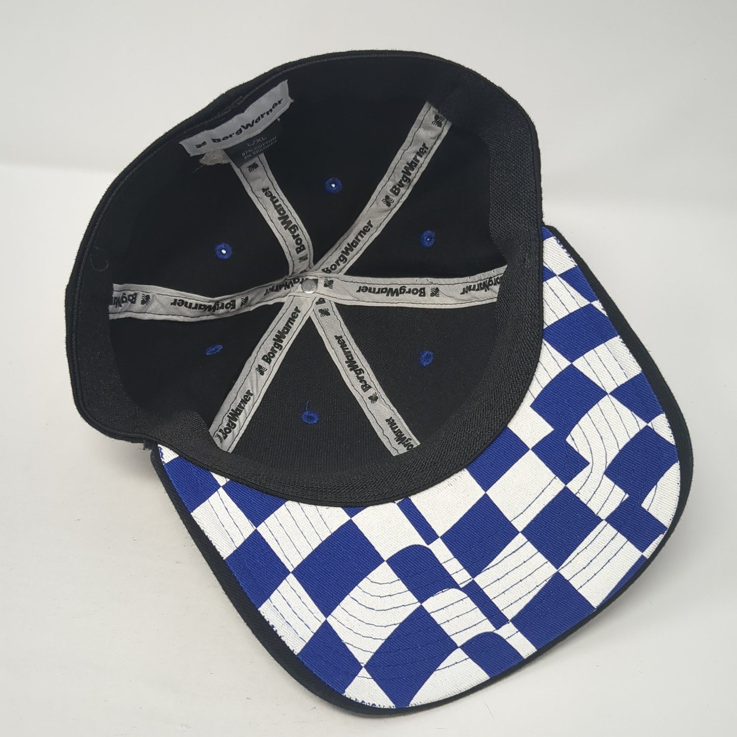 EFR BorgWarner Fitted Hat Black XL Embroidered Engineered For Racing
