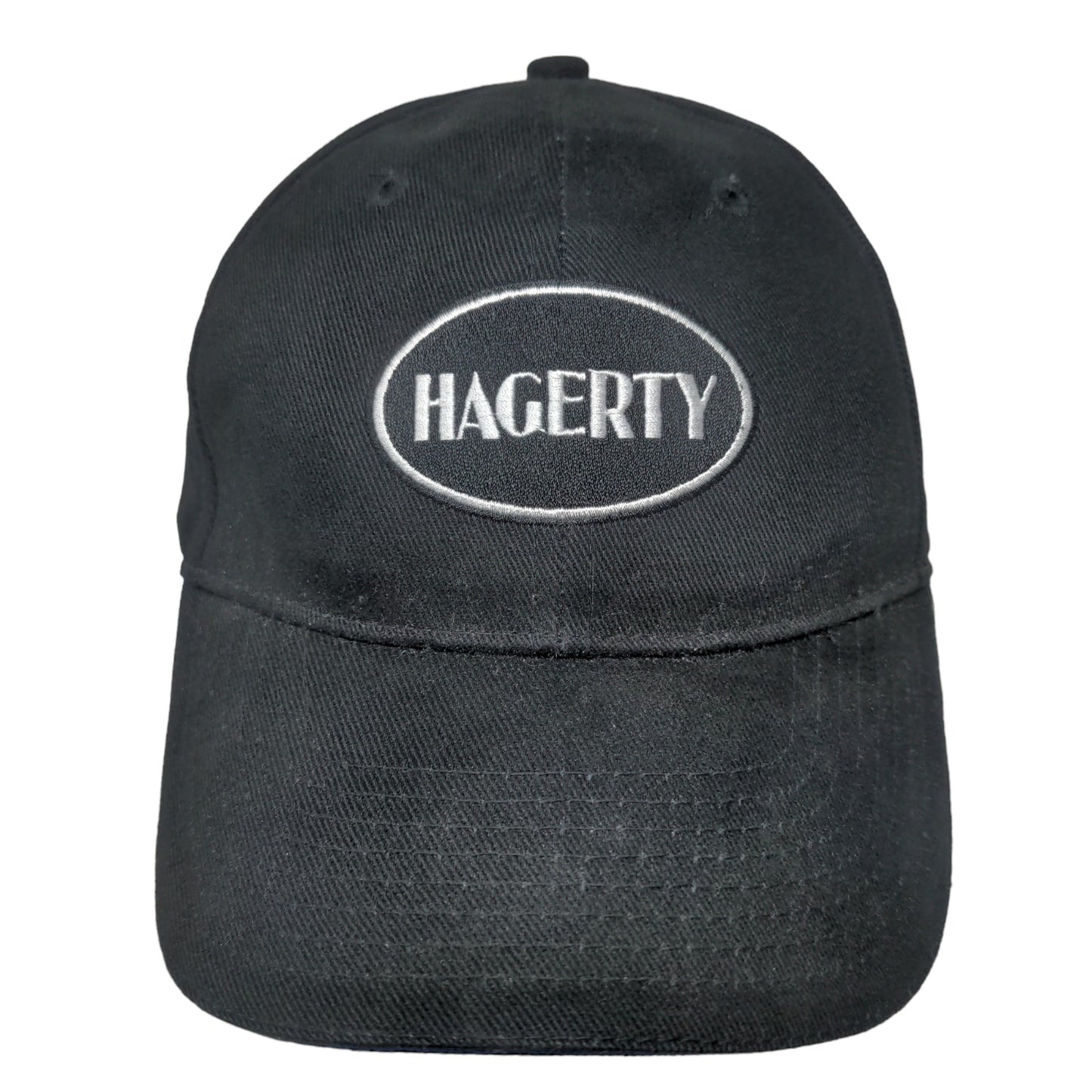 Mainstream Marketing Men's Slideback Hat Black OSFM Embroidered Hagerty Logo