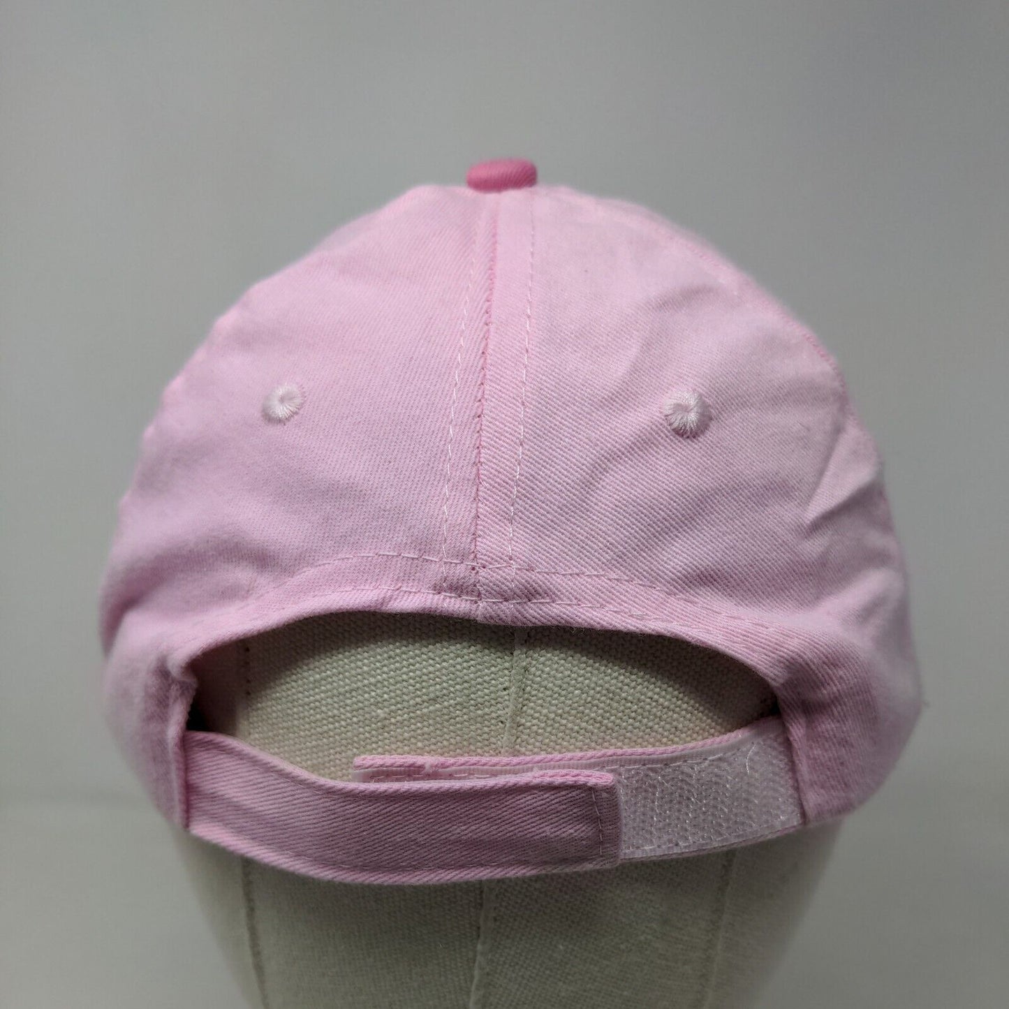 Unbranded Girl's Strapback Hat Pink Size 54 Graphic Flamingo Logo Cotton