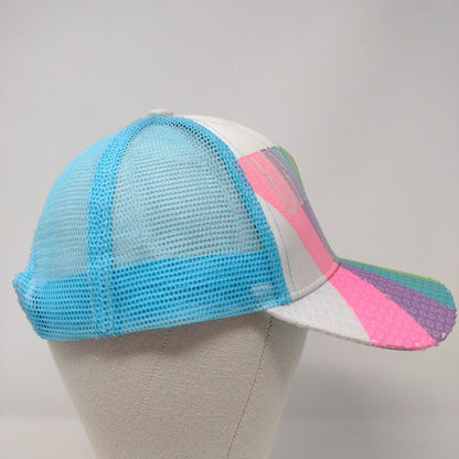Unicorn PWR Snapback Trucker Hat Multicolor OSFA Mesh Back Claire's