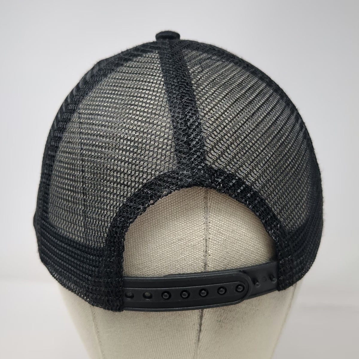 Trucker Hat Black One Size Gotham Greens Logo Patch Mesh Back Snapback Cap Poly