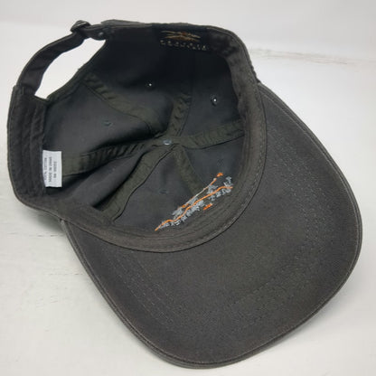 Prairie Mountain Baseball Cap Gray One Size Alaska The Last Frontier Hat Cotton