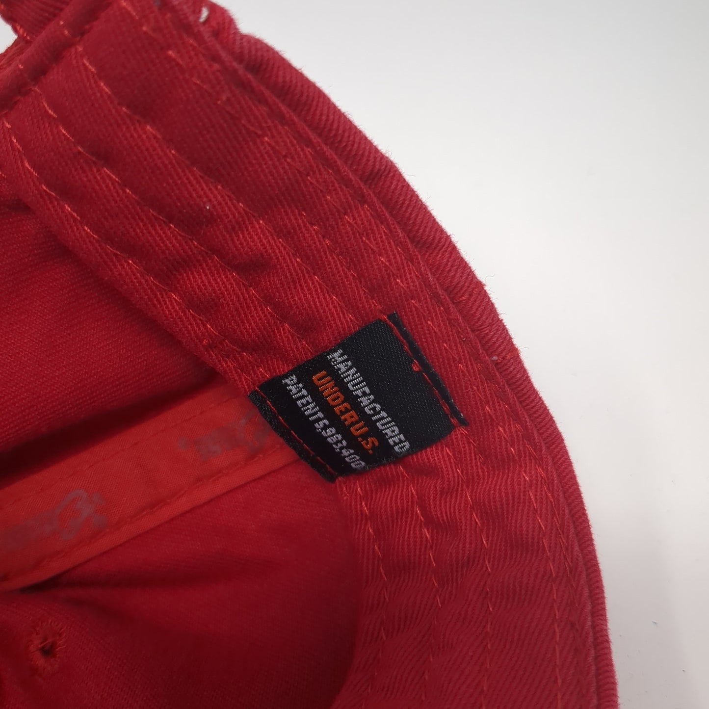 Dodge Ram Logo Strapback Hat Red One Size Adjustable Chase Authentics