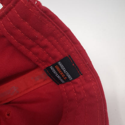Dodge Ram Logo Strapback Hat Red One Size Adjustable Chase Authentics