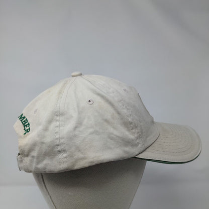 US Open Oakmont 2007 Slideback Hat Tan OSFA USGA Member Solid 6 Panel