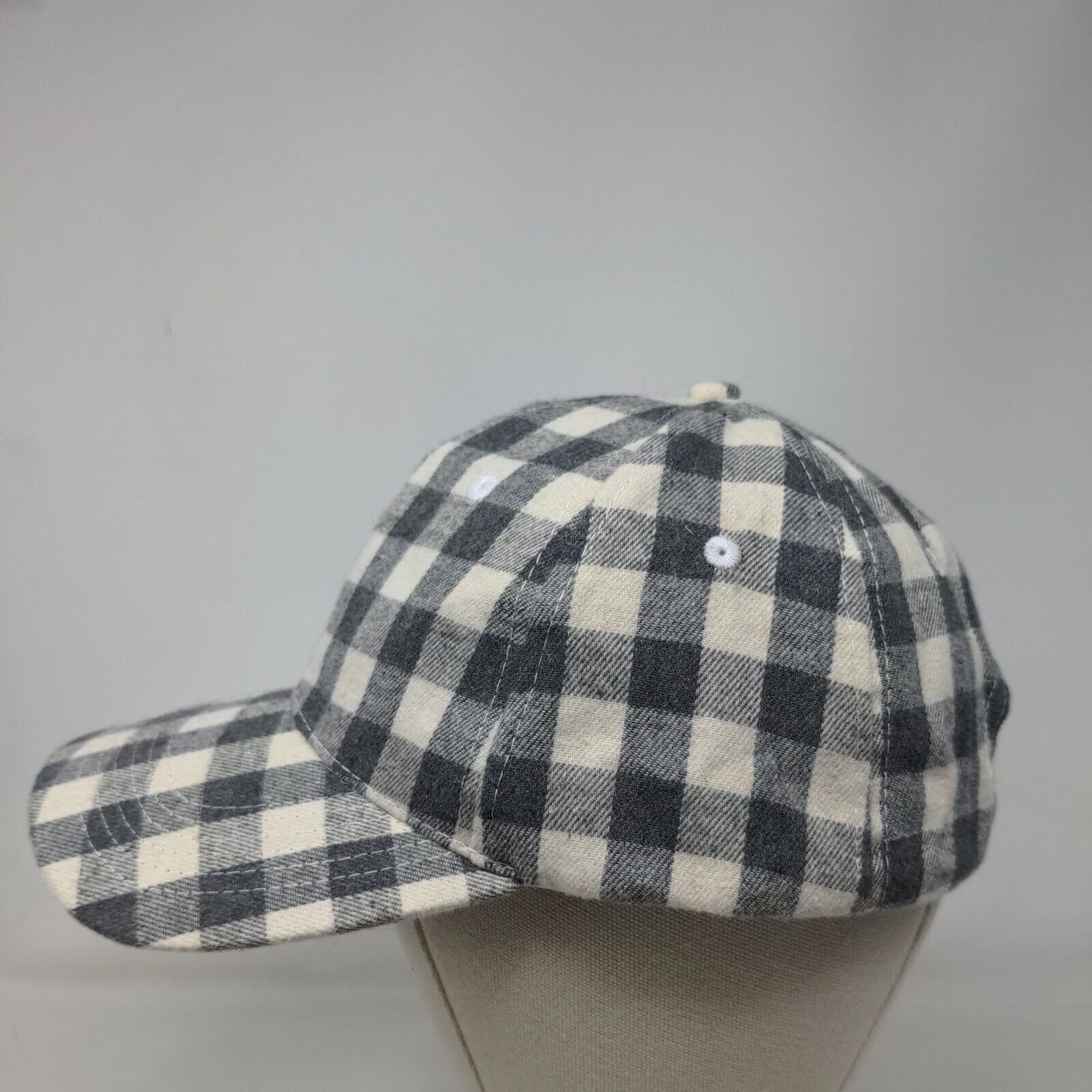 Cocus Pocus Slideback Hat Multicolor One Size Adjustable Checkered Blank
