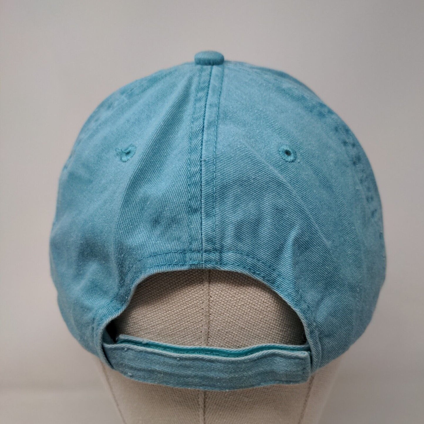 Hot Mess Strapback Hat Blue One Size Adjustable 6 Panel Anvil