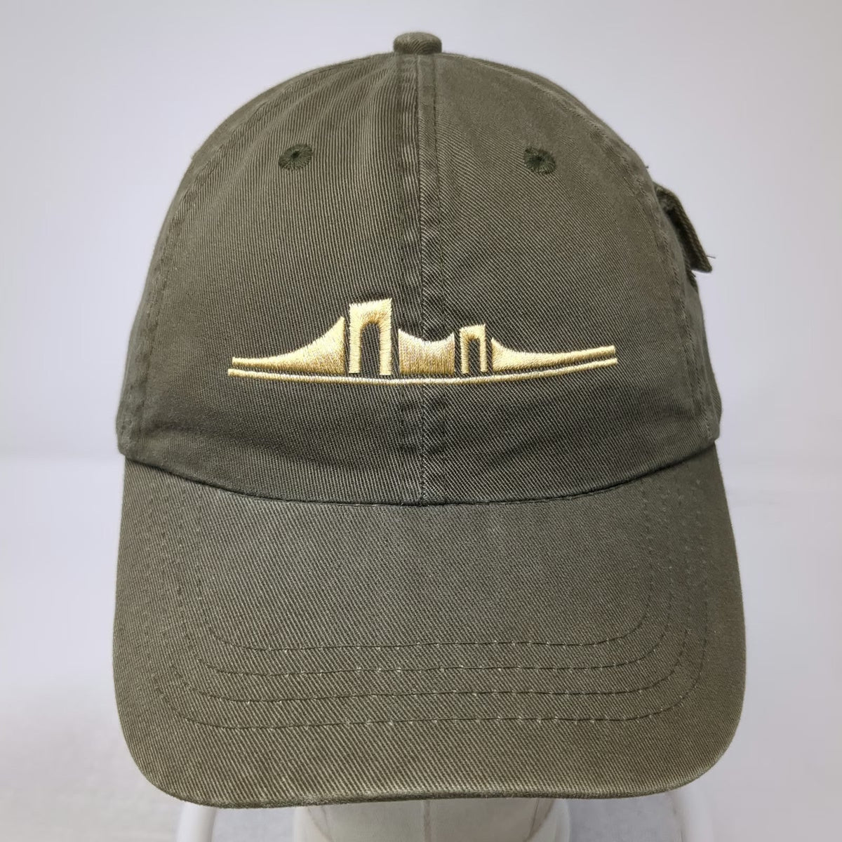 Vitronic Green Baseball Cap One Size Bridge Embroidery Side Pocket Slideback Hat