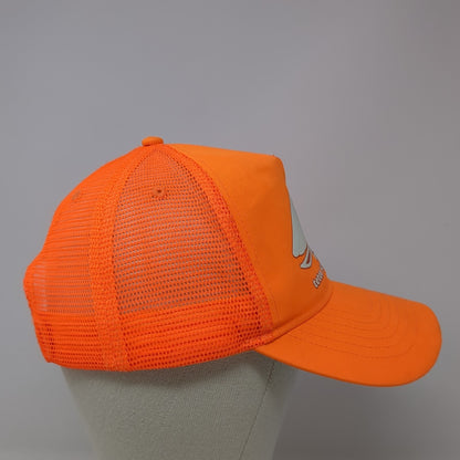 Tss Tecton Science Schools Snapback Trucker Hat Orange One Size Adjustable Otto
