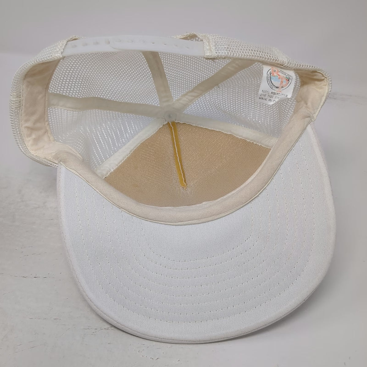 Royal Pacific Enterprises Trucker Hat White One Size Harolds Club Reno Snapback