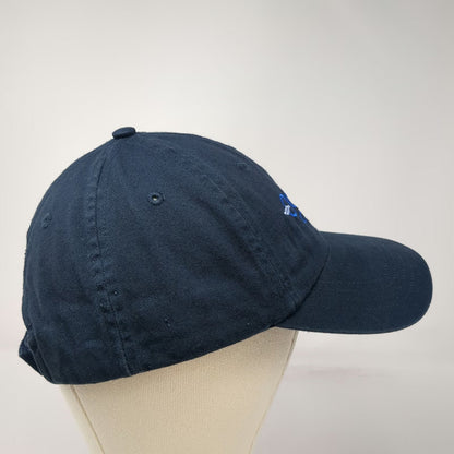 UltraClub Baseball Cap Blue One Size Oceania Cruises Logo Cotton Strapback Hat