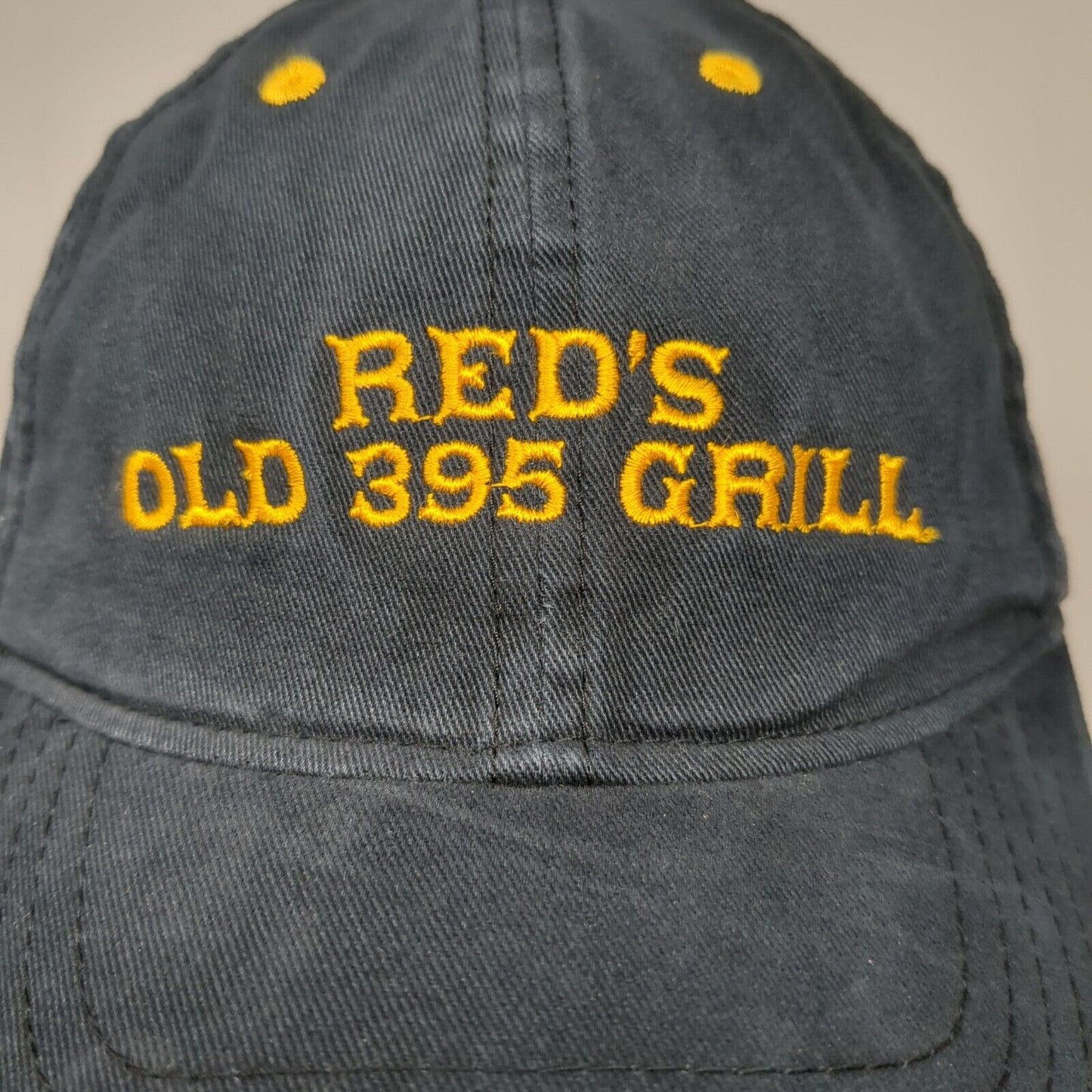 Red's Old 395 Grill Carson City NV Slideback Hat Blue OS Adjustable The Cozy