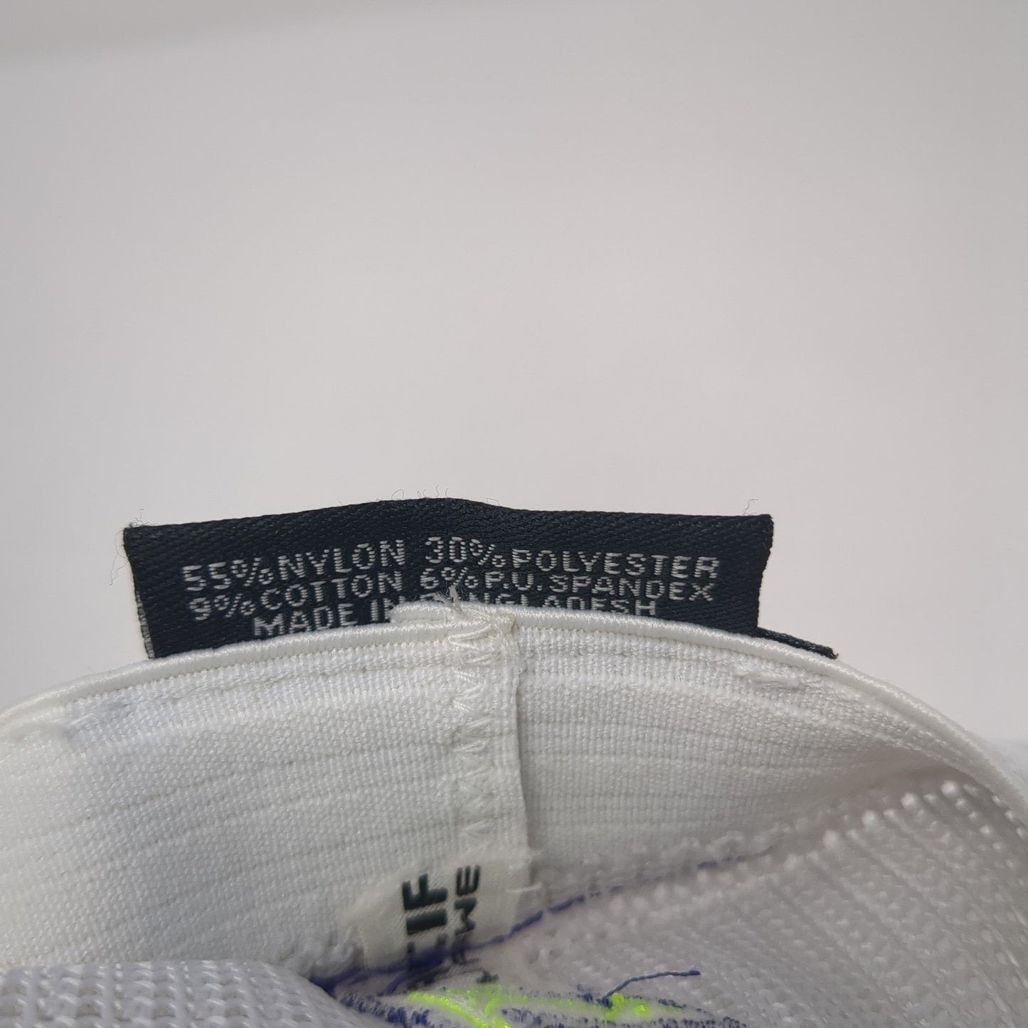 ML Fitted Trucker Hat Blue 7 3/8 Embroidered Mesh Back 404M Pacific Headwear