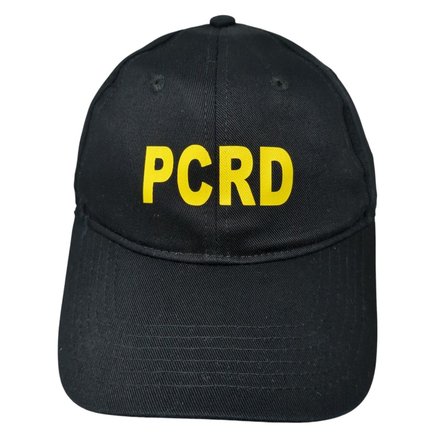 PCRD Strapback Hat Black Youth One Size Adjustable Port & Company