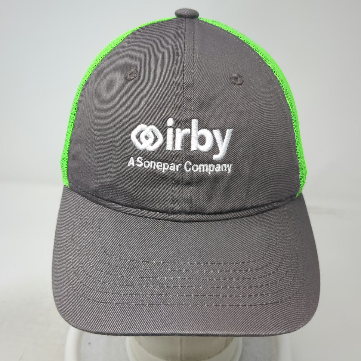 Outdoor Cap Baseball Cap Gray Green One Size Irby Sonepar Mesh Strapback Hat