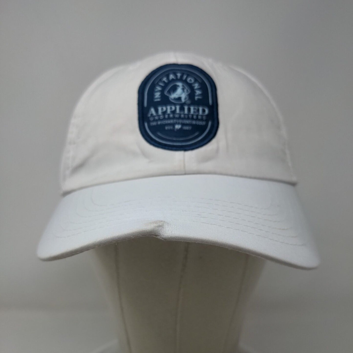 Invitational Applied Underwriter #1 Charity Event In Golf Strapback Hat White OS