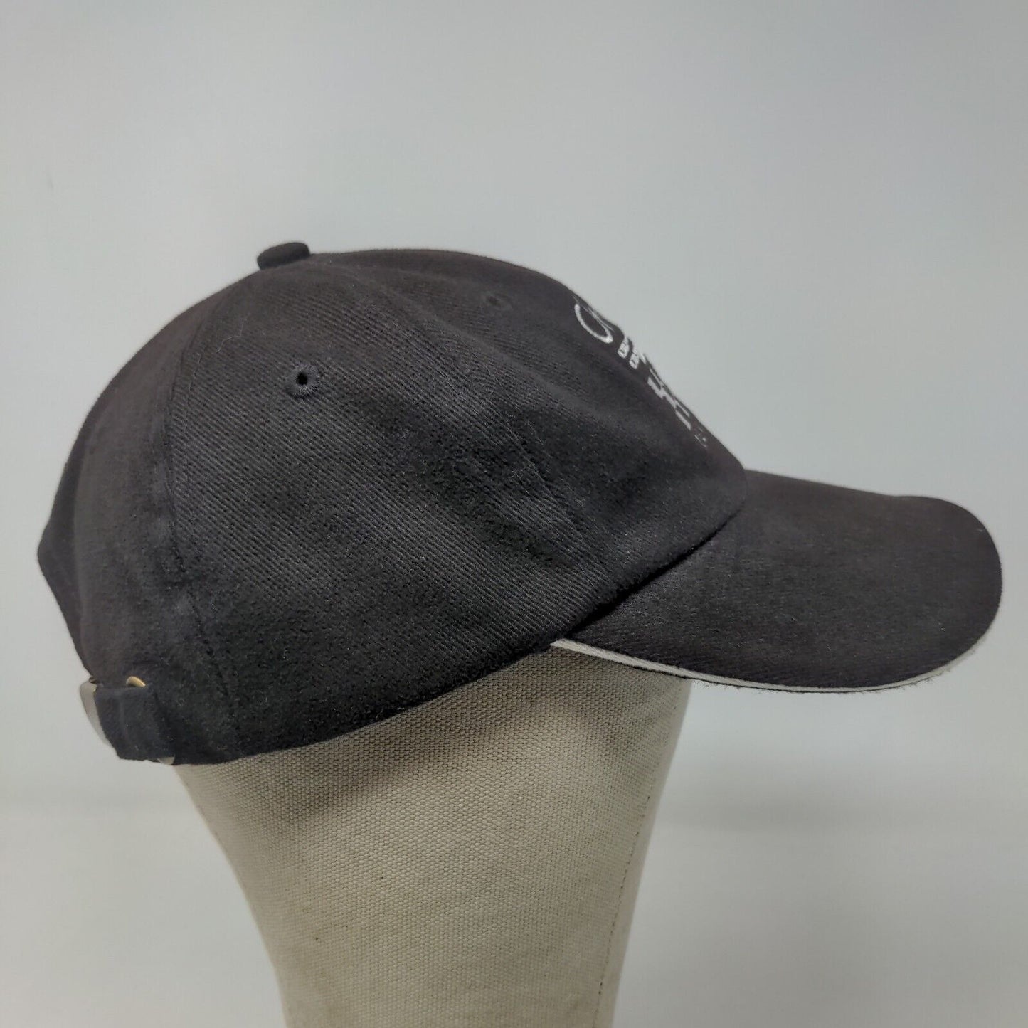 Chef Revival Men's Slideback Hat Black Adjustable Embroidered Logo