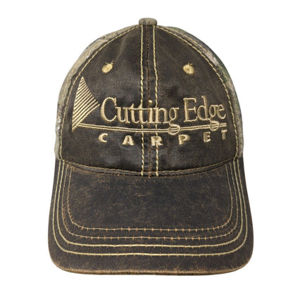 Cutting Edge Carpet Strapback Hat Camouflage One Size Adjustable Port Authority