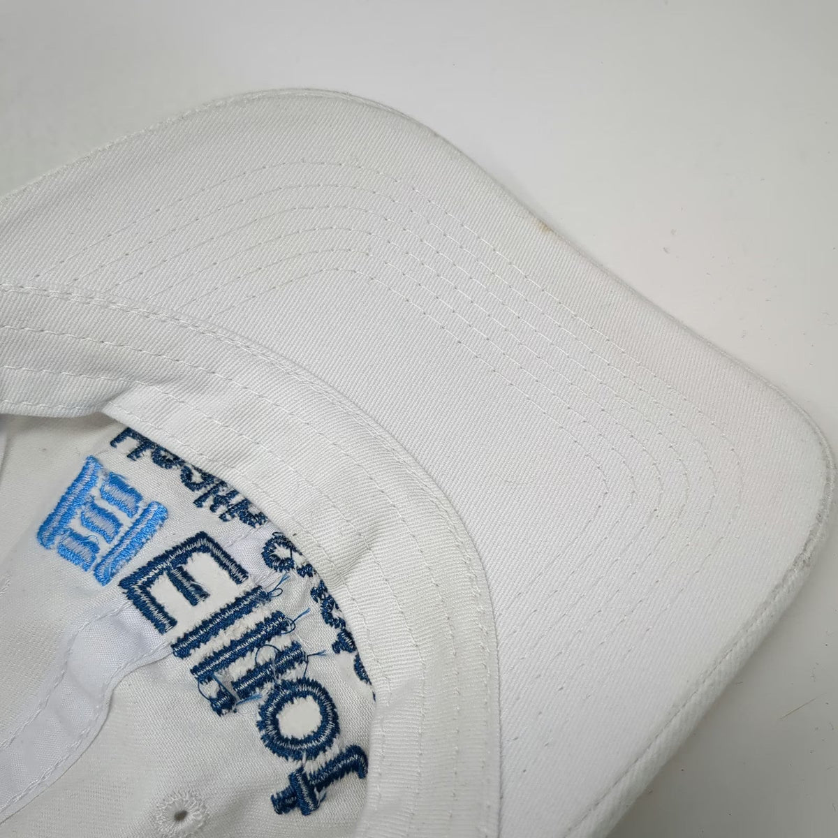 OC Baseball Cap White One Size Elliot Health System SolutionHealth Strapback Hat