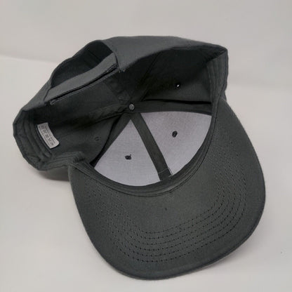 N'86 Brooklyn Twenty Strapback Hat Gray One Size Adjustable 6 Panel Polyester