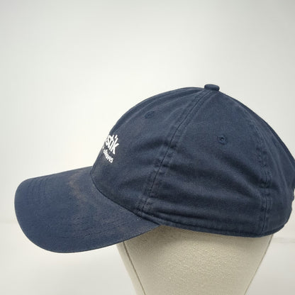 Ahead Baseball Cap Blue One Size Slideback Cotton Embroidered Gecko Logo Hat