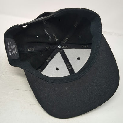 Flexfit Snapback Black One Size Burbank Ammo & Guns Target Shield Logo 110 Hat