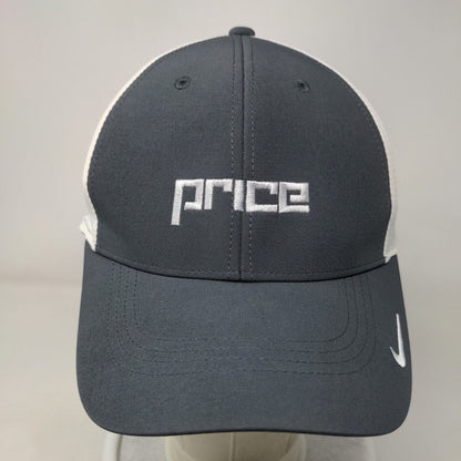 Price Strapback Hat Gray OSFM Embroidered Nike Legacy 91 Dri-Fit