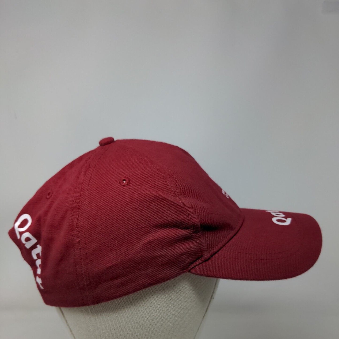 FIFA World Cup Qatar 2022 Snapback Hat Red Size 58 CM Graphic Logo Adjustable