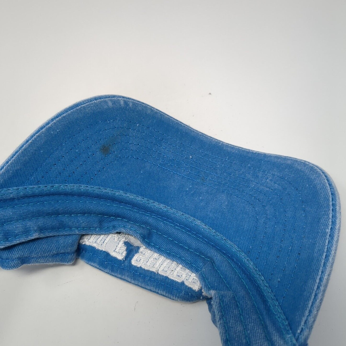 Gulf Shores Alabama Strapback Sun Visor Hat Blue One Size Adjustable Kaufman