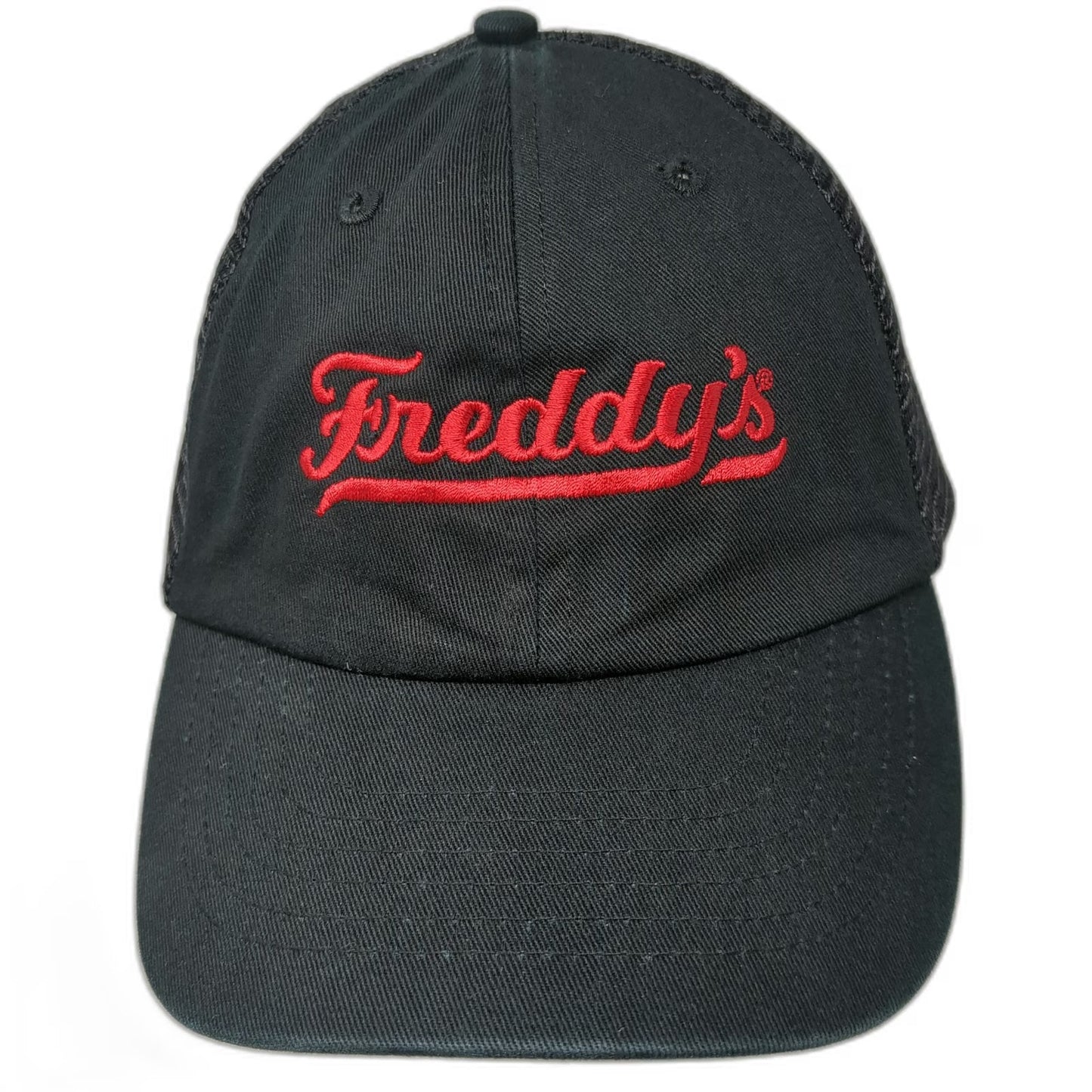 Apollo Baseball Cap Black One Size Freddys Grillin Scoopin Rockin Mesh Back Hat
