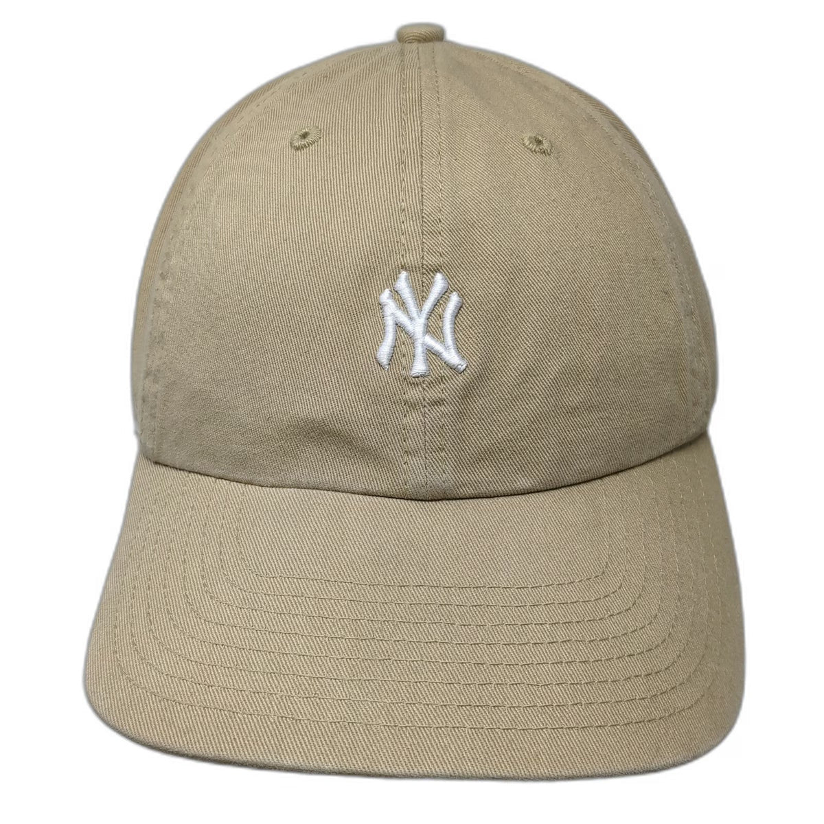 New York Yankees MLB '47 Brand Baseball Cap Beige One Size Slideback Cotton Hat