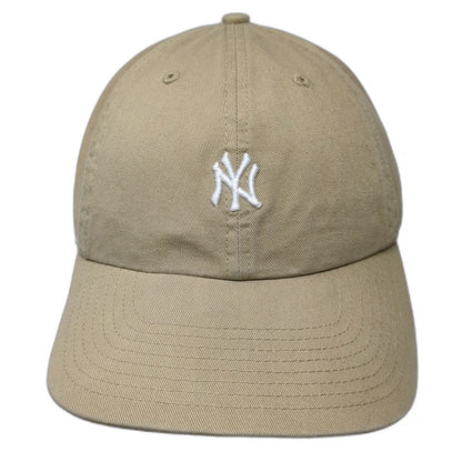 New York Yankees MLB '47 Brand Baseball Cap Beige One Size Slideback Cotton Hat