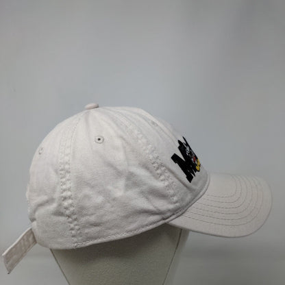 Mickey Mouse Slideback Hat Cream One Size Embroidered 6 Panel Disney