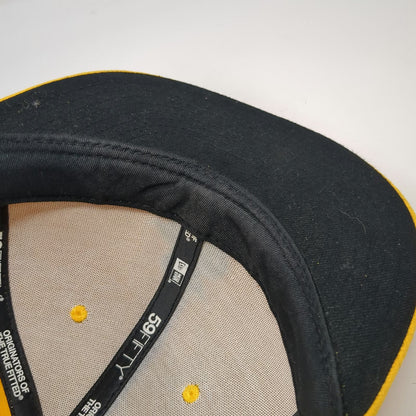 Arizona State Sun Devils NCAA New Era Yellow Hat 7 1/4 59FIFTY Fitted Flat Brim