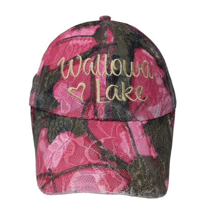 Wallowa Lake Strapback Baseball Cap Multicolor One Size Adjustable Floral Print