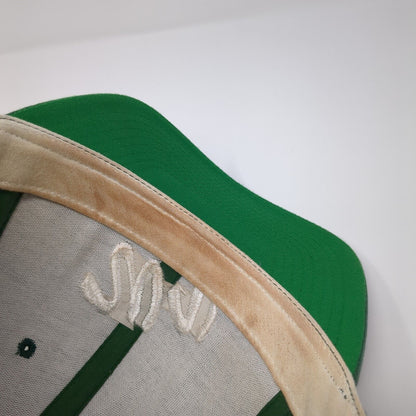 WV Strapback Hat Green One Size Adjustable Embroidered Pacific Headwear