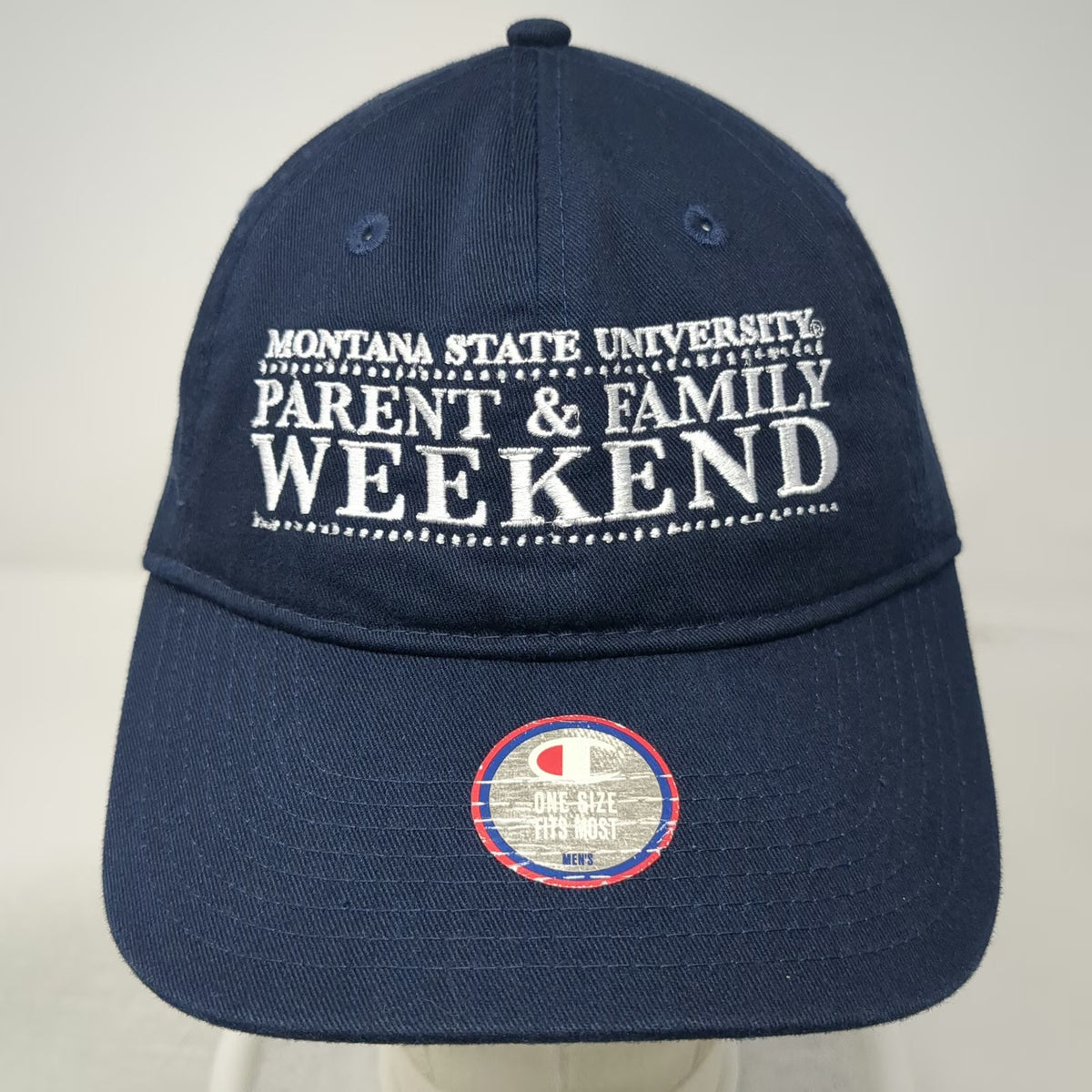 Champion Montana State University Parent & Family Blue One Size Baseball Cap Hat