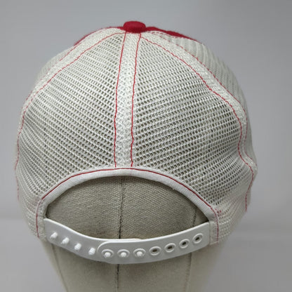 Kap King Trucker Hat Red 7 3/8 Wing Shoes Whittle's Winfield Ark Mesh Snapback