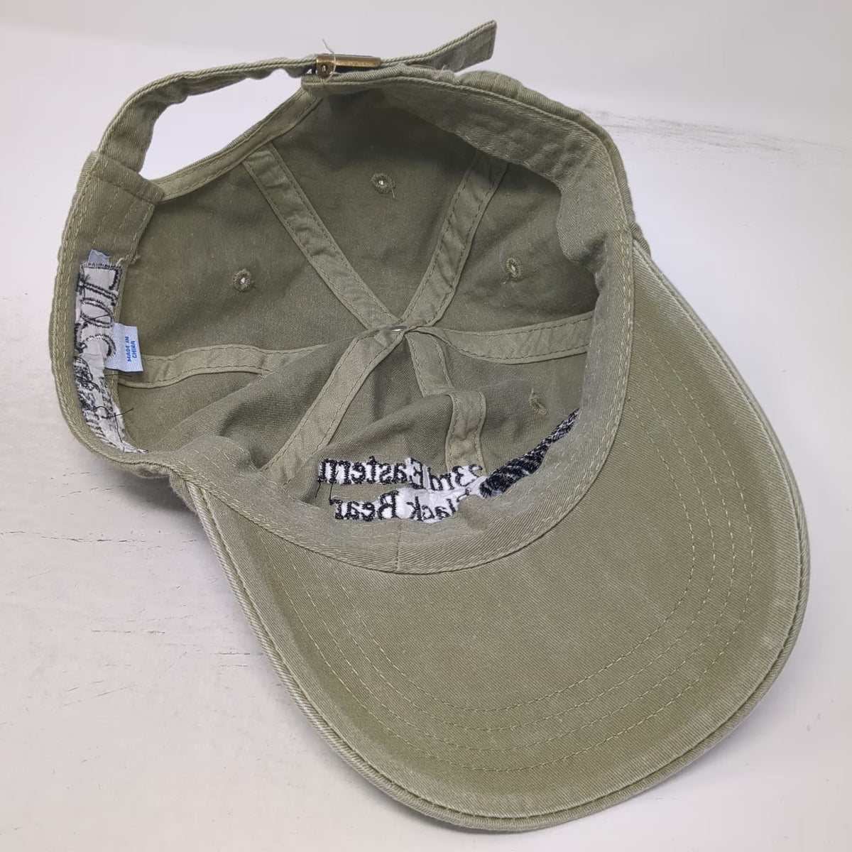 Port & Company Baseball Cap Green One Size PA Game Commission Bear Workshop Hat