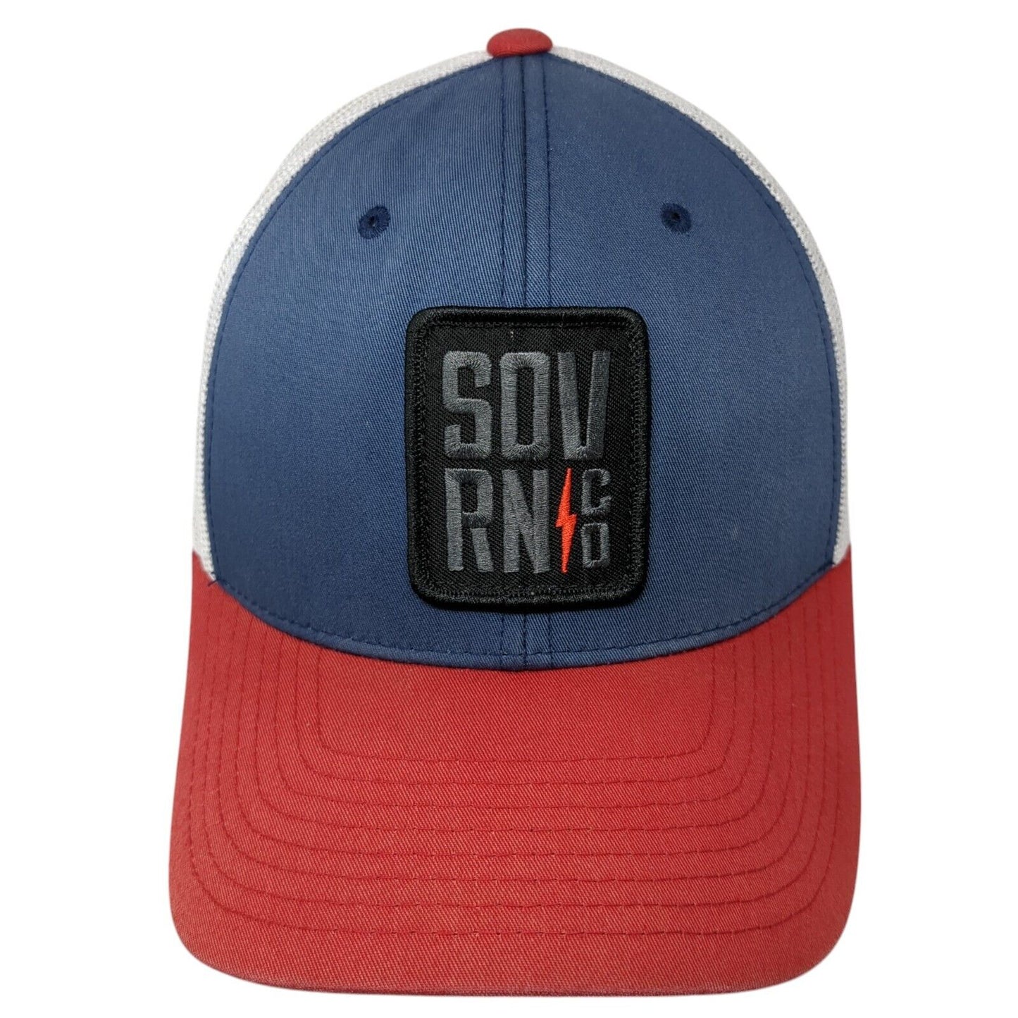 SOVRN Co Snapback Trucker Hat Multicolor OS Adjustable Embroidered Mesh Back