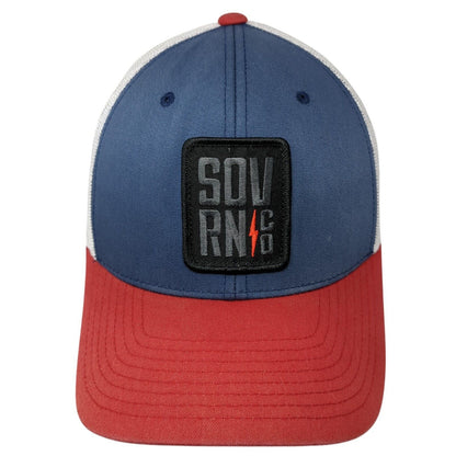 SOVRN Co Snapback Trucker Hat Multicolor OS Adjustable Embroidered Mesh Back