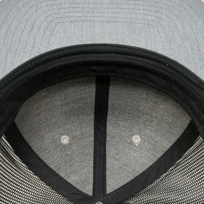 Richardson Trucker Hat Gray Black One Size BuckSwag Outdoors Mountain Snapback