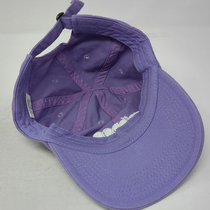 Purple Baseball Cap One Size Voodoo Logo Embroidered Adjustable Slideback Hat