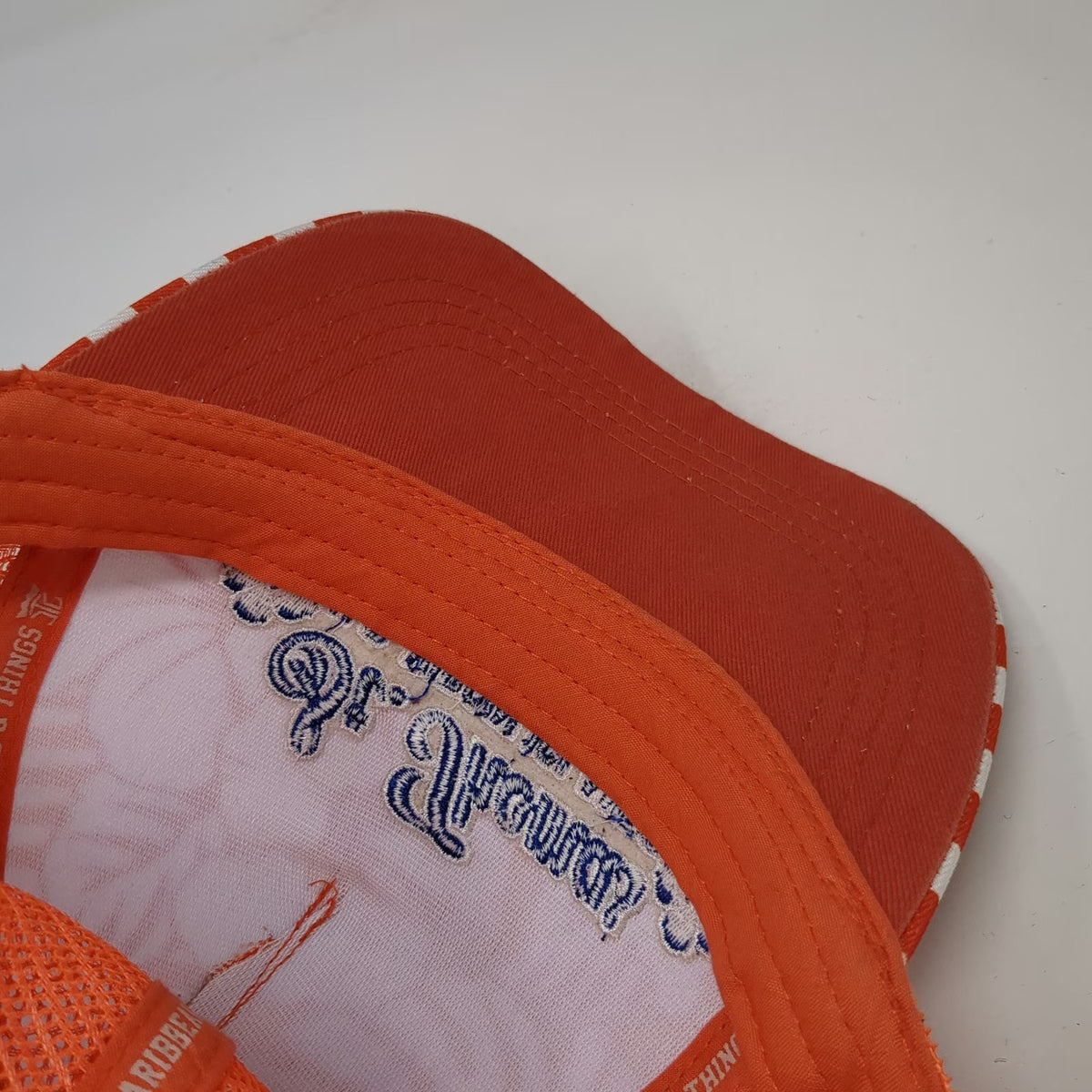Caribbean Gifts & Things St Thomas US Virgin Islands Orange Trucker Hat One Size