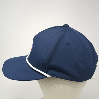 Callaway 5 Panel Blue OSFM Hat Rope Snapback Mascot Golf Performance Bird Cord